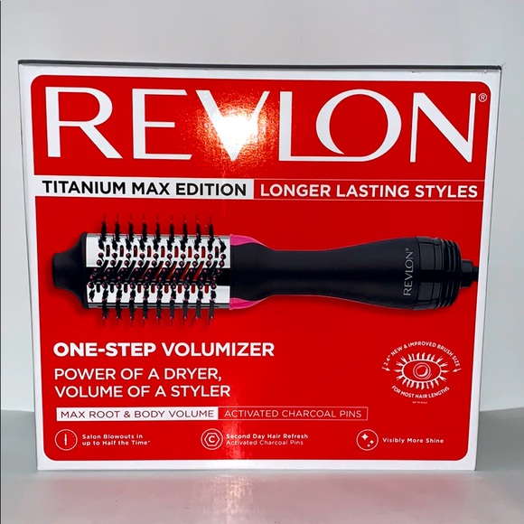 Revlon 1-Step Titanium Max Hair Dryer & Volumizer
